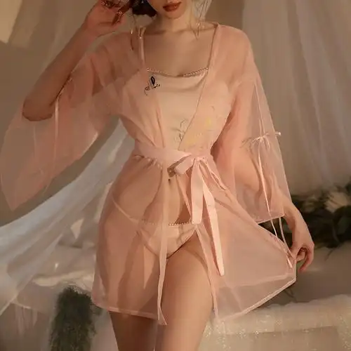 今夕何夕情趣性感睡衣2023新款汉服情绪肚兜纯欲调情诱惑内衣套装