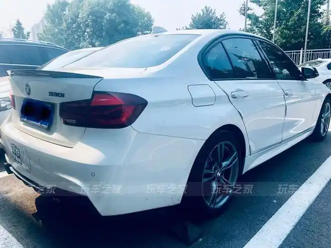 车友提宝马330im曜夜版花了8个月改装成心中的那辆3系