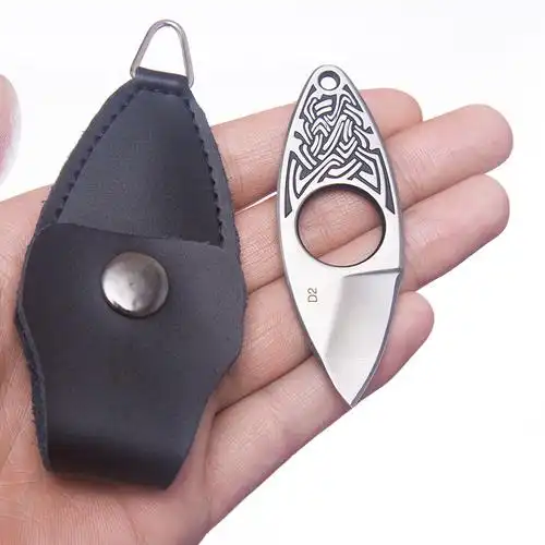 迷你指环水果小刀随身刀拆快递户外礼物多功能组合工具