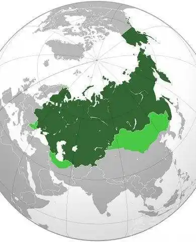 俄罗斯帝国的巅峰时期,横跨三个大洲