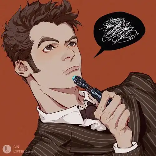 神秘博士 dw 神秘博士同人图 图源lofter