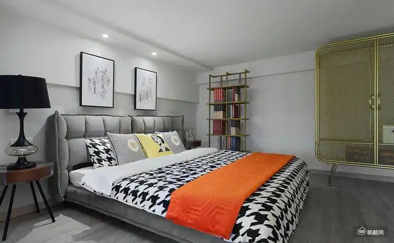 60平米现代风格一室一厅装修效果图