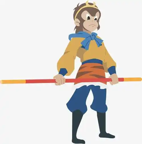 动漫孙悟空悟空卡通孙悟空矢量可爱卡通--汇图网huitu.com