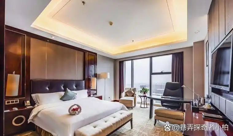 商务大床房277元俩人以后去济源科技馆,锁死这家酒店 就算是自驾酪膊