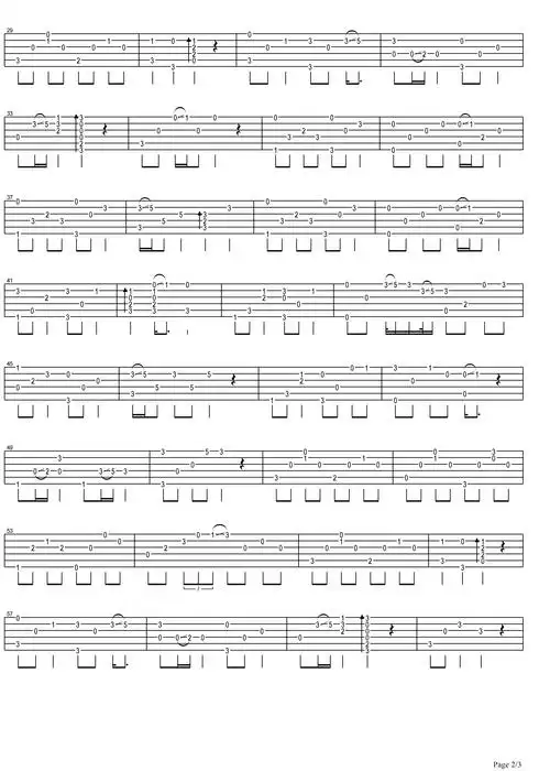 《大叔先生》片尾曲)吉他谱(图片谱,弹唱)_大叔先生(宋健)_再见,济南