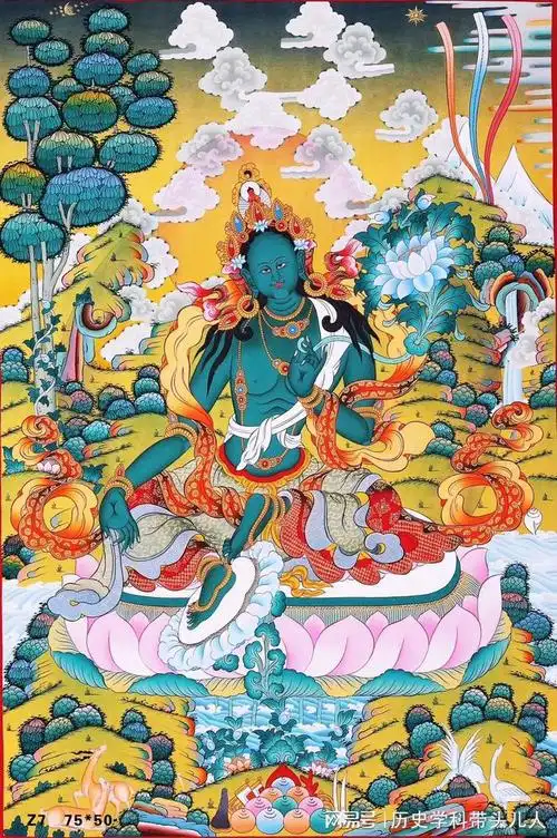 绿度母精美唐卡集锦(高清)下|观世音菩萨|法门|文殊菩萨|救度_网易