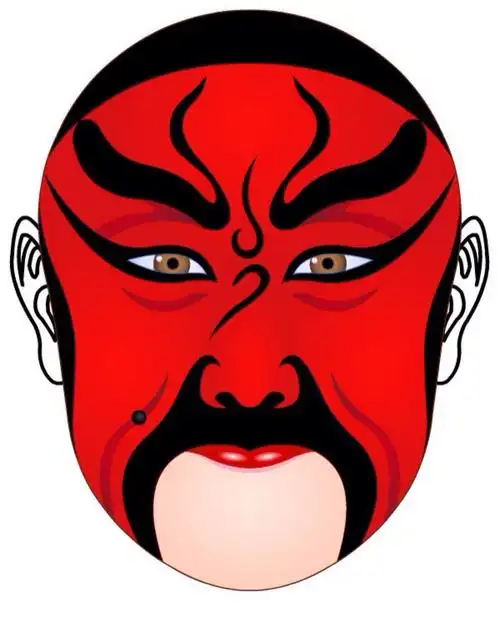 其它 大二班艺术活动～《脸谱》 写美篇脸谱,是中国传统戏曲演员脸上