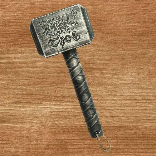 复古雷神之锤开瓶器搞怪锤子啤酒启瓶器可敲打核桃起子个性开酒器