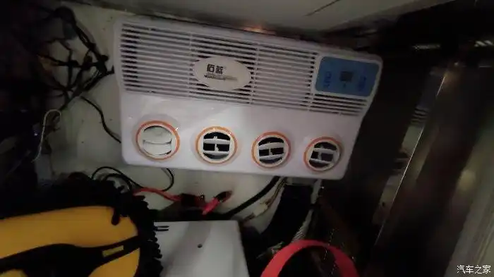 我的新全顺床车加装12v驻车空调