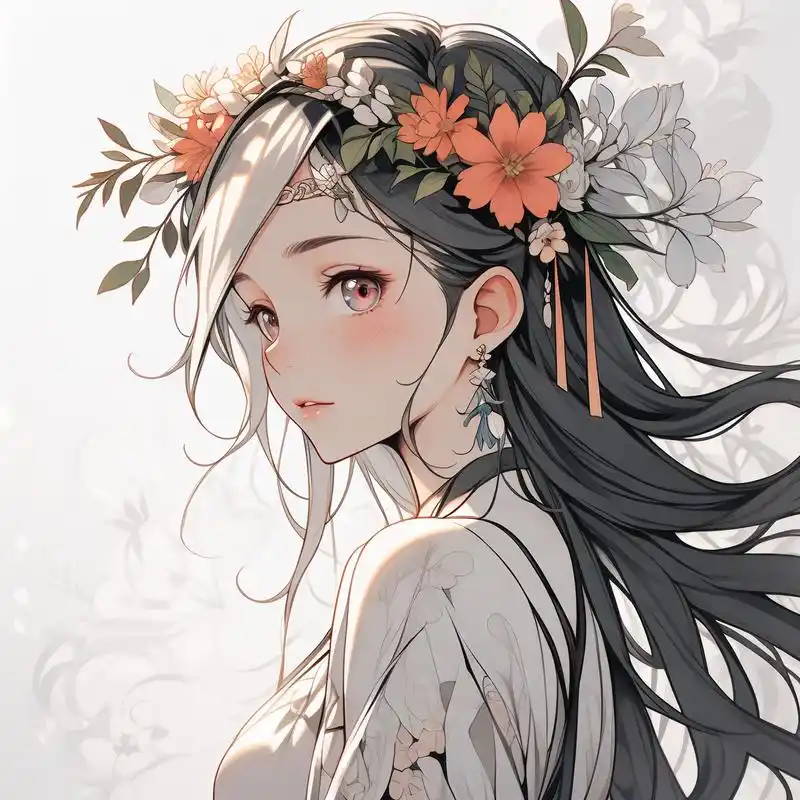 动漫女生头像94仙气满满超可爱 哇～这一组动漫女生头像真的太有