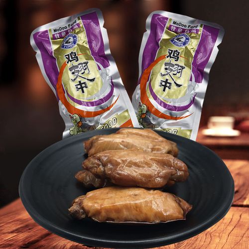 鸡翅牧童500g原味鸡肉肉类独立小包包装办公鸡肉零食
