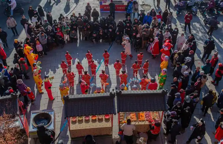 新春走基层河北山海关长城脚下过大年民俗荟萃年味浓