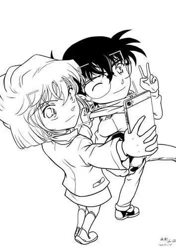 工藤新一-小兰和新一结婚新一照顾小兰群-话本小说网