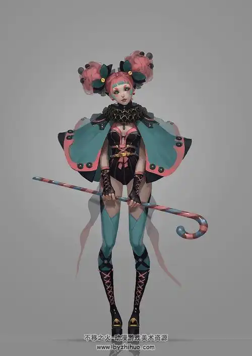 游戏角色原画设定参考 1429p