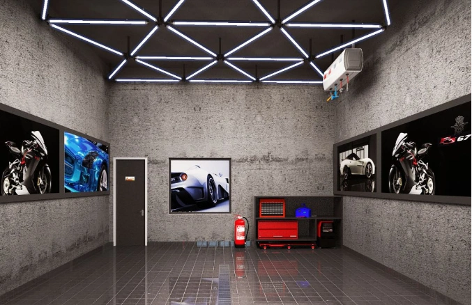 汽车美容店装修效果图