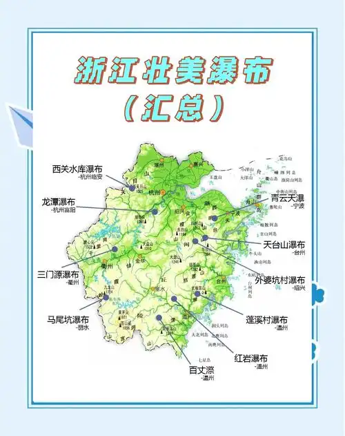 浙江8大壮美瀑布,夏日避暑必去!