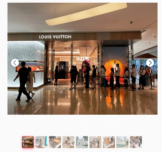 广州太古汇lv门店(图片来源:小红书)