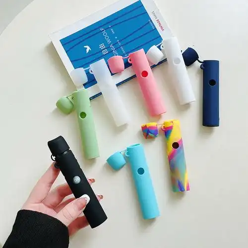 电子器套皮挂绳3代魔笛slite套2代moti1代烟杆外套烟嘴烟套定制防摔