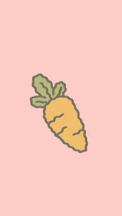 胡萝卜#壁纸_手机壁纸_动漫卡通手机壁纸_我要个性网