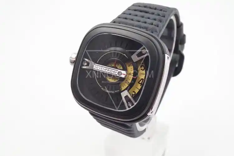 sevenfriday七个星期五m系列方形自动机械表