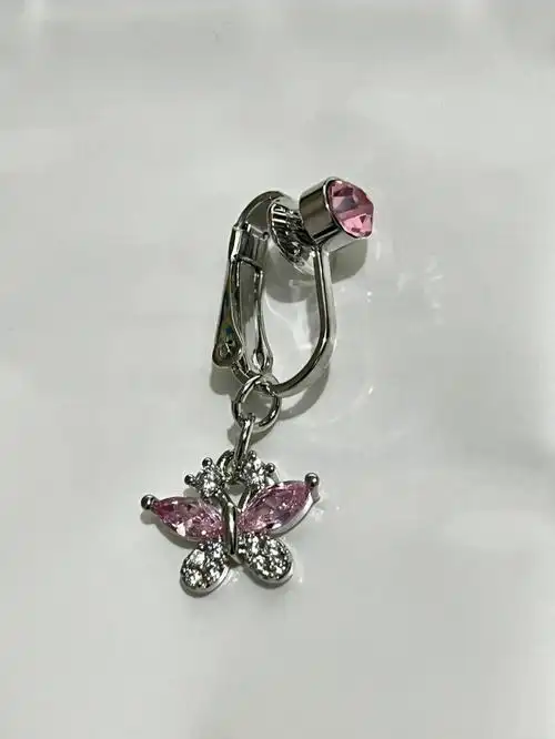 95免打孔无孔 肚脐钉95#肚脐钉  #辣妹  #辣妹穿搭99新品辣妹