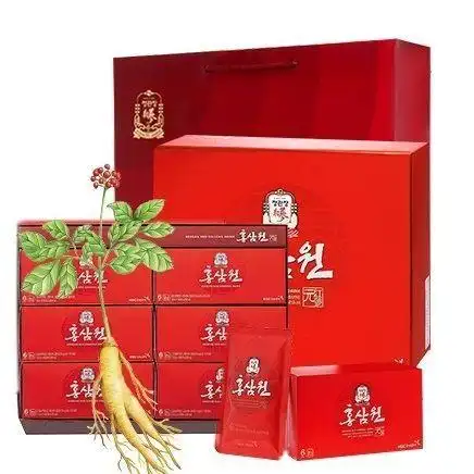 正官庄 6年根红参液滋补品 50ml*60包/盒 *2件