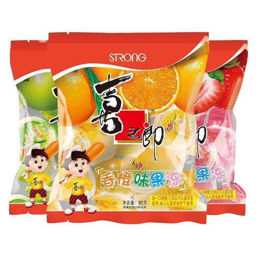 广东 东莞喜之郎品牌食品店,喜之郎什锦果冻90gx6袋多口味混合果味