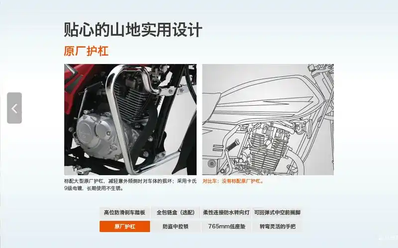 豪爵铃木ga150图解