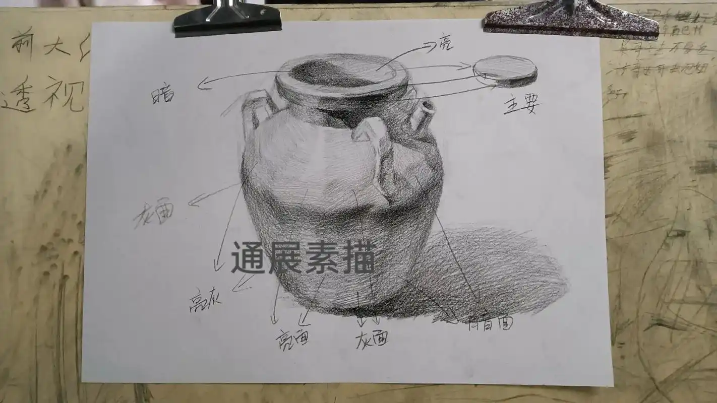 抖音图文来了 #素描罐子 #步骤图 #绘画教程 #素描 素 - 抖音