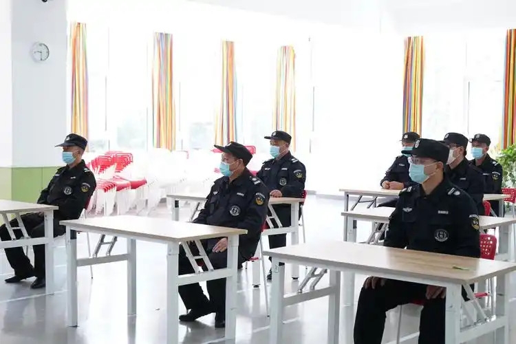 强化业务保安全入职培训展实效湖西四片区幼儿园新入职保安培训活动