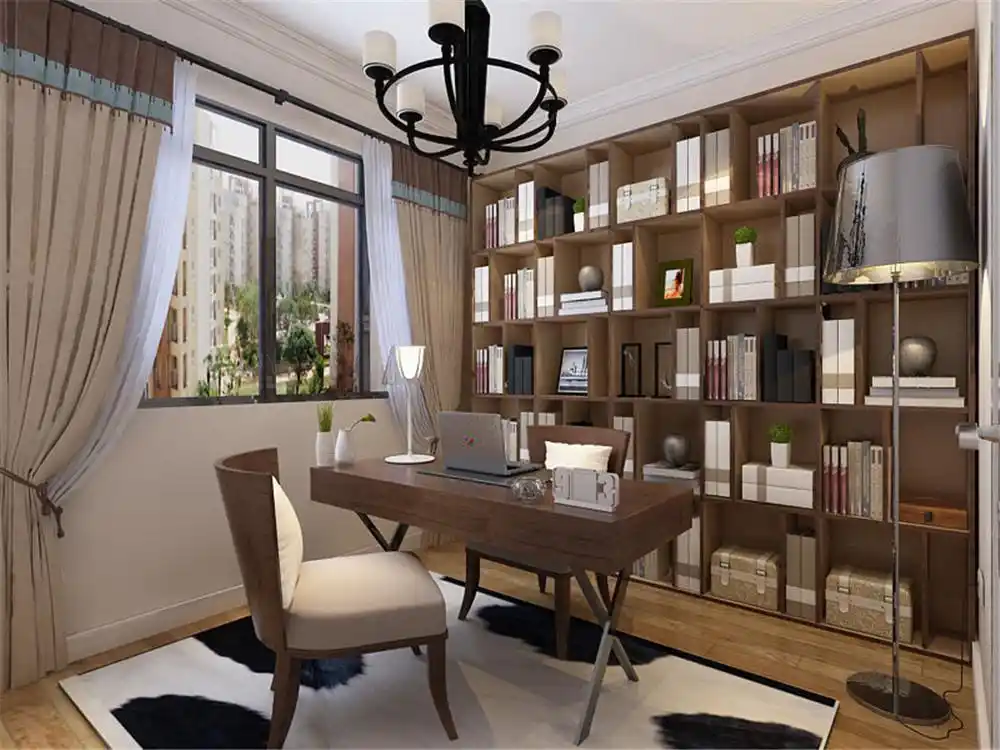 书房装修设计妙招4:隔音降噪书房一定要有良好的隔音效果,我们在学习