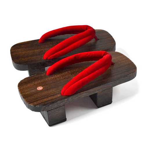 和服花魁 二齿木屐 女生人字拖鞋家居高跟 日式原单 cosplay 道具