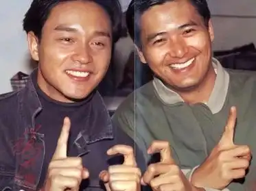 张国荣(已故)和周润发