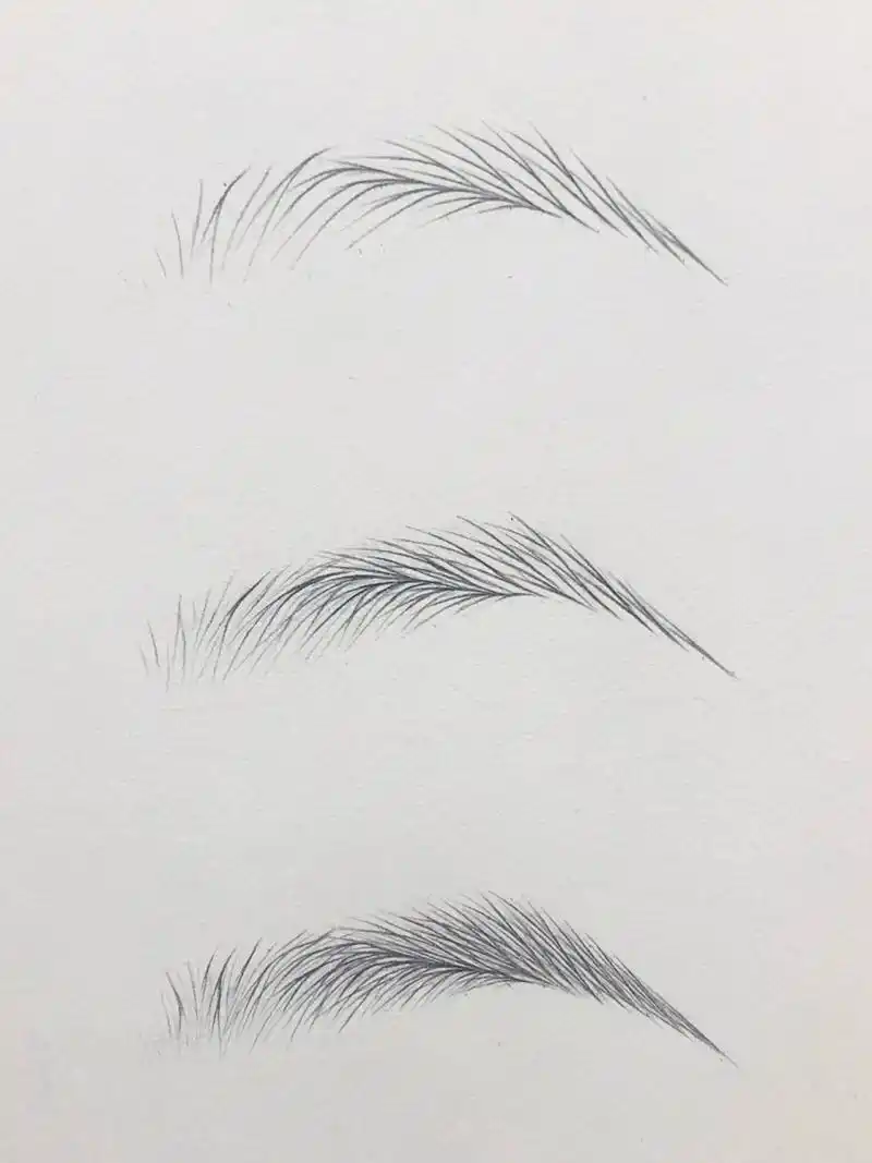 8815野生眉详细画法教程(记好笔记94) 8215野生眉算是当下