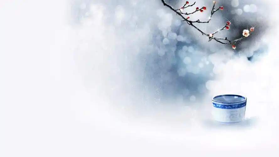 中国风青花瓷桌面壁纸