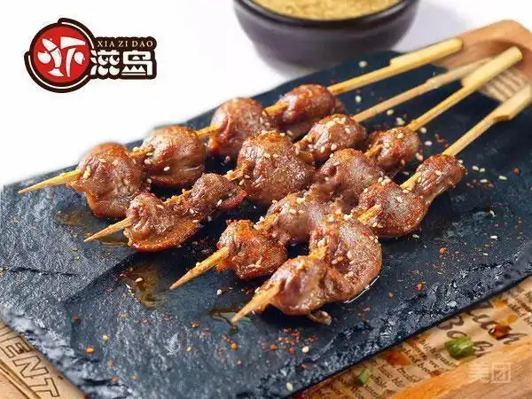 烤鸡胗图片