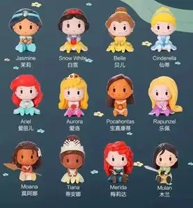 迪士尼坐坐公主盲盒 泡泡玛特 全新未拆 私聊问价