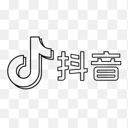 高清抖音logo标志