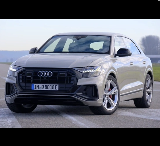 2020款奥迪q8顶配版近距离了解外观内饰后买不买卡宴自己想