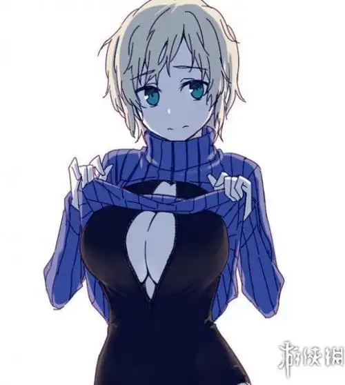 动漫头像大胸妹子