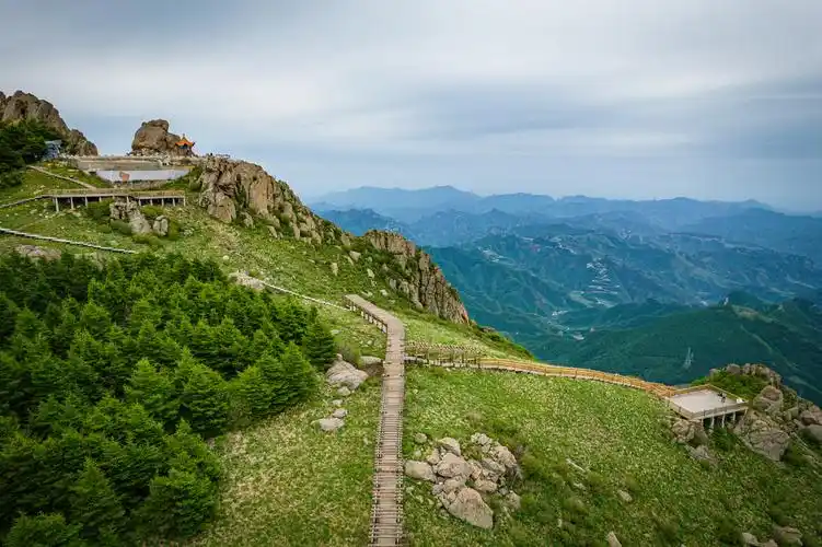 房山白草畔无人机俯瞰