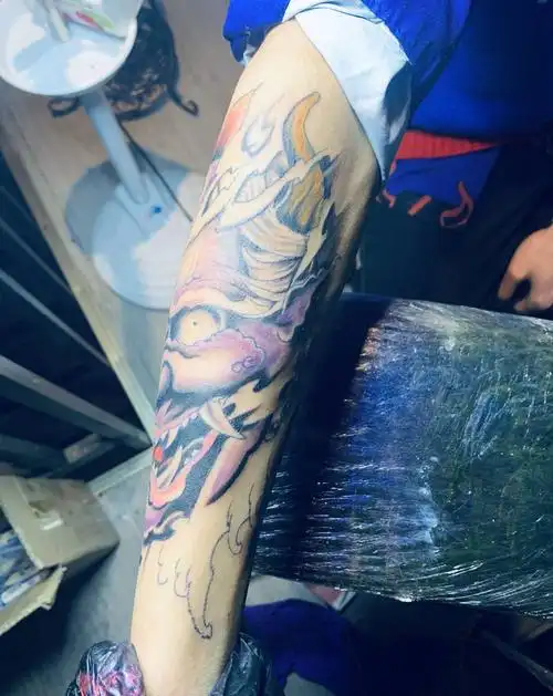 半臂般若纹身图片_手臂纹身图案(3)_重庆市纹身店-名创设计,重庆市