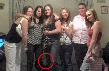 拍摄到神秘鬼魂