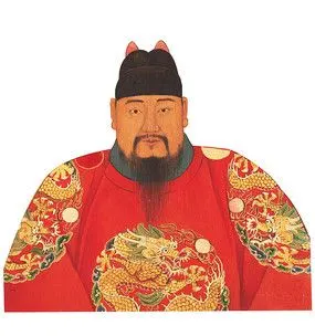 明宪宗白底画像