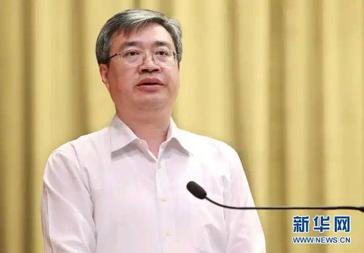 佛山市委书记鲁毅在会议上作讲话.新华网发 甘建华摄