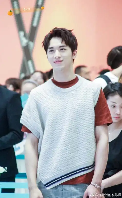 许魏洲 tiffany co活动还是我的小可爱( . )