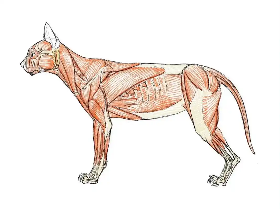 绘画素材.各种动物的肌肉参考图#绘画素材 #procreat - 抖音