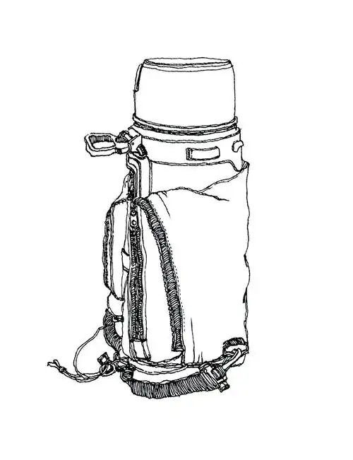 水壶线条表现附素材