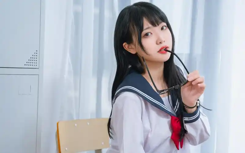 萌妹子如果你碰见这样可爱的jk小姐姐的话