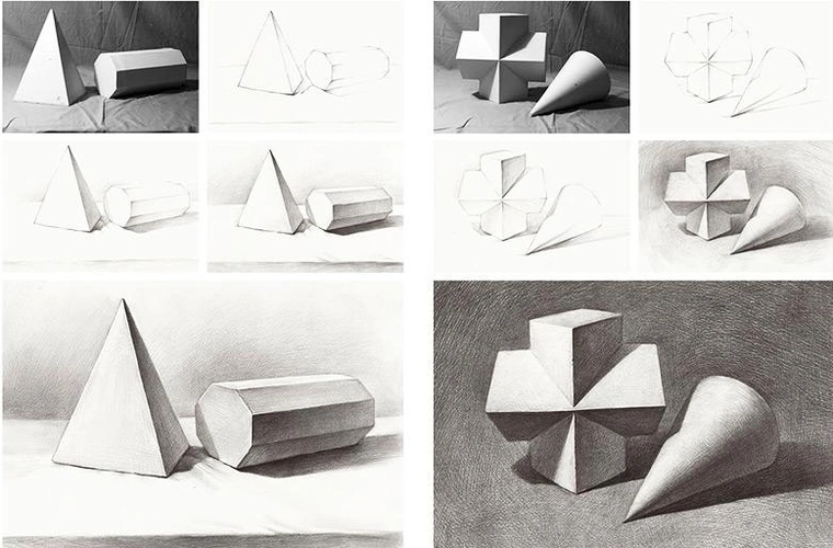 校考美术培训如何看待和认识素描几何体